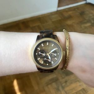 Michael Kors Tortoise Watch